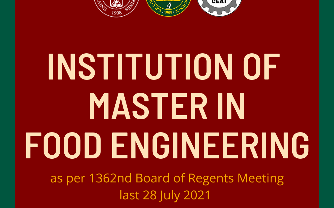 UP BOR approves Master in Food Eng’g in UPLB