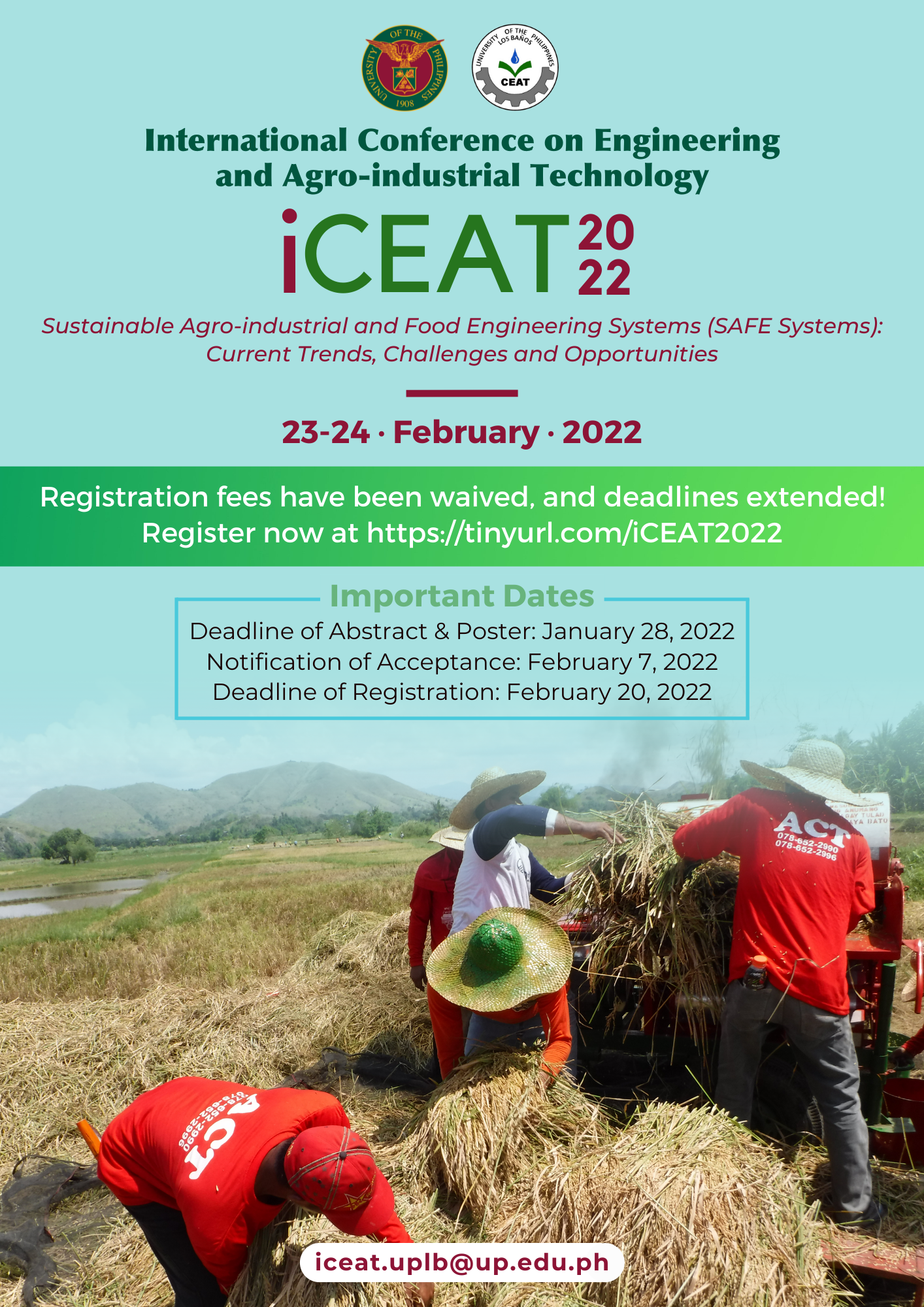 International Conference on Engineering and Agro-industrial Technology (iCEAT)