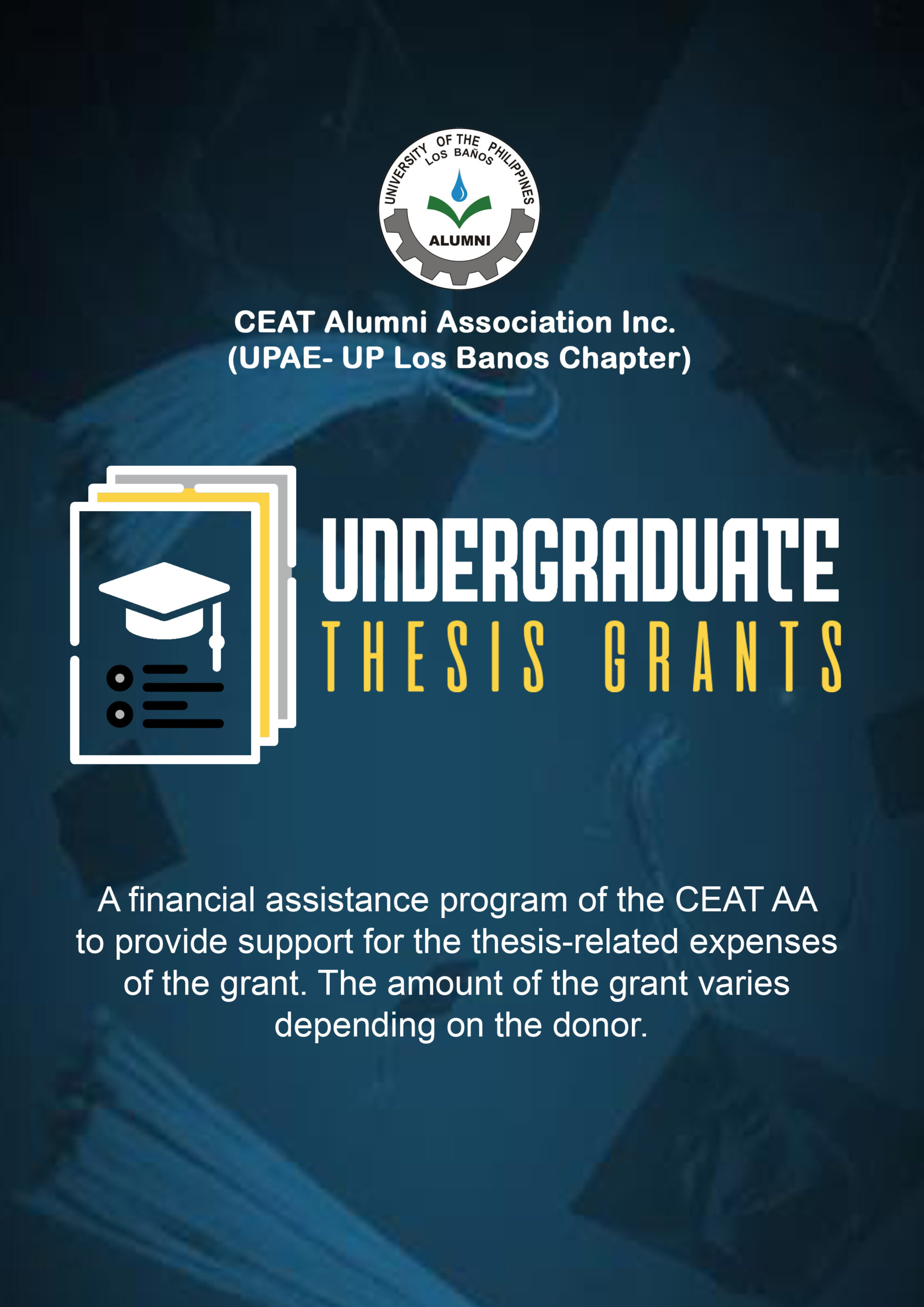 undergraduate thesis grant