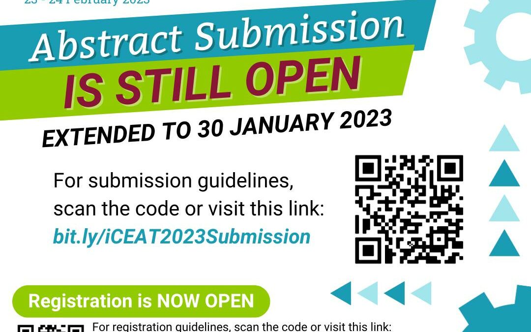 iCEAT 2023 Abstract Submission ExtensionCEATUPLB