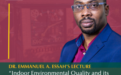 Dr. Emmanuel A. Essah’s lecture “Indoor Environmental Quality and its Impact on Occupants”