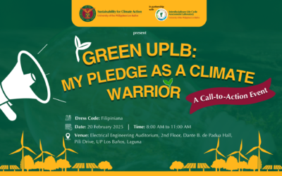 UPLB to host a Call-to-Action event on sustainability for climate action